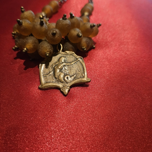 VINTAGE ANCIENNE MEDAILLE SPORTIVE NECKLACE - Picture 5 of 8